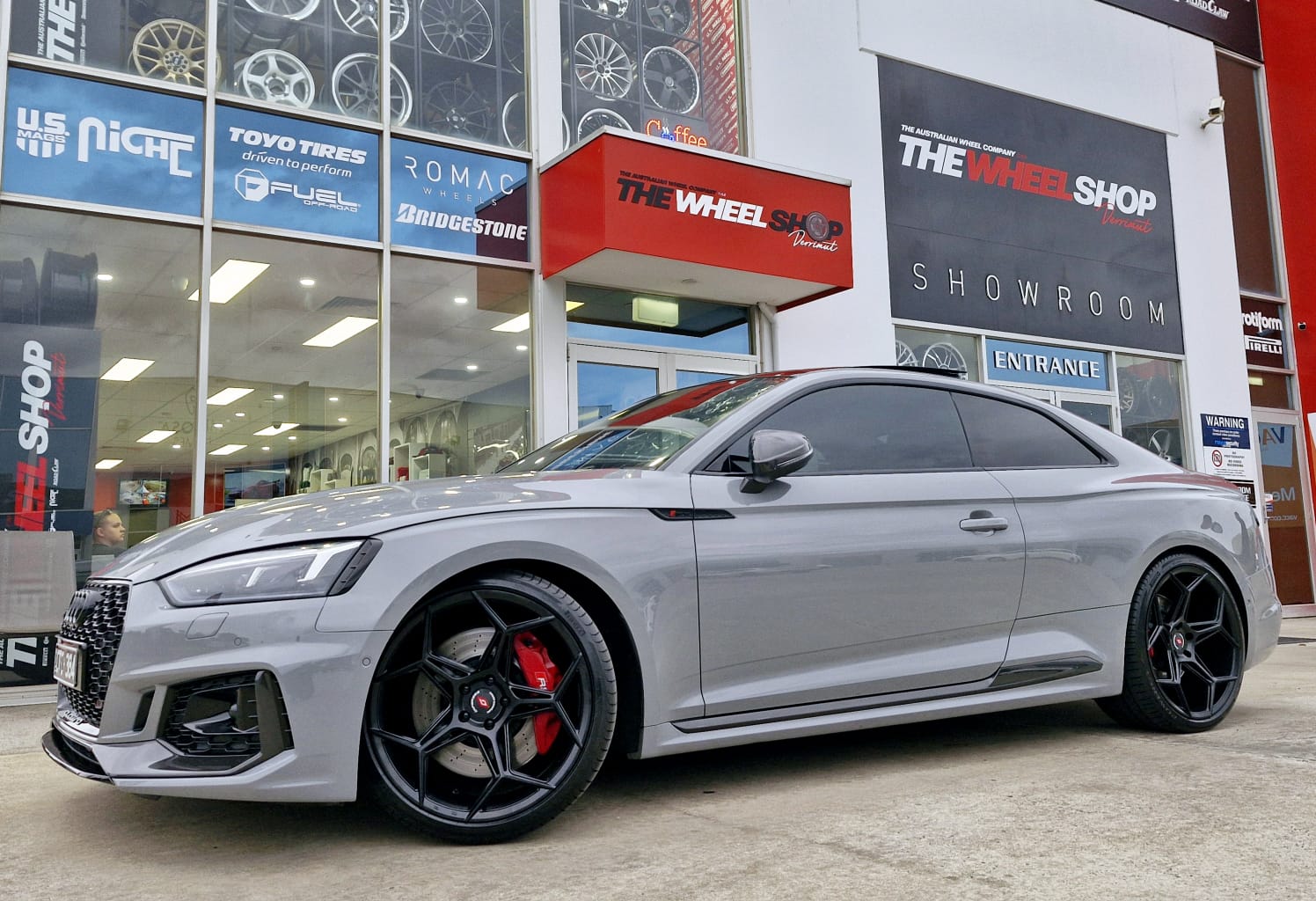 AUDI RS5 WITH IFG WHEELS |  | AUDI